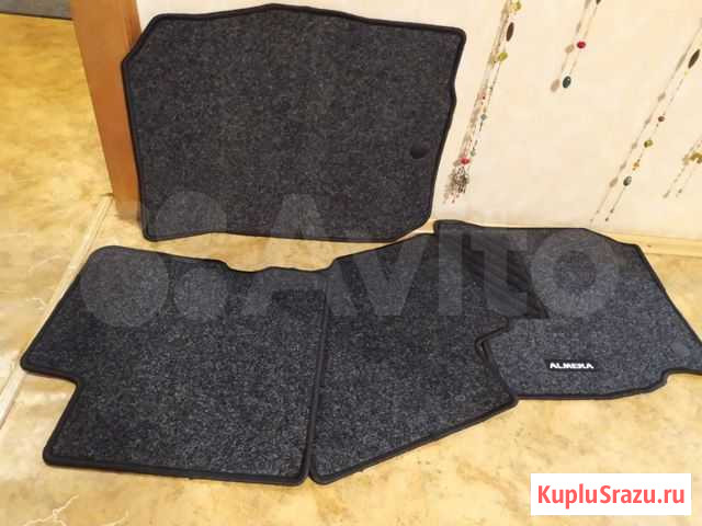 Коврики из ковролина на Ниссан Альмера Калуга - изображение 1