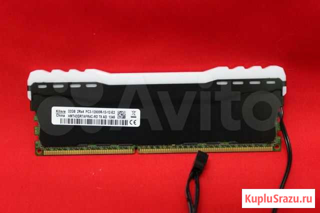 DDR3 32Gb 1600 MHz PC3-12800 Kllisre ECC RGB Омск - изображение 1