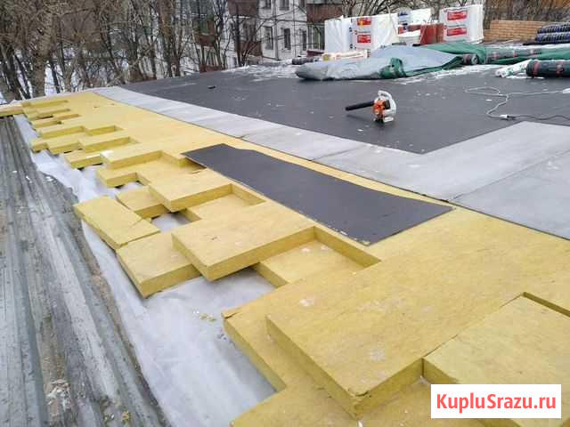 Кровельные работы.Наплавляемая мягкая кровля(гидро Киров - изображение 1