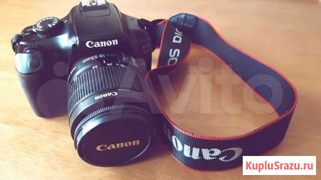 Canon 1100d EF-S 18-55 IS II kit Калининград - изображение 1