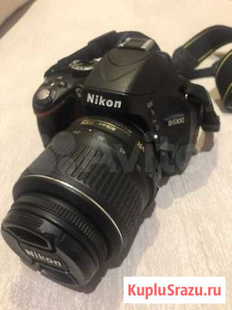 Зеркальный фотоаппарат nikon d5100 Северодвинск - изображение 1