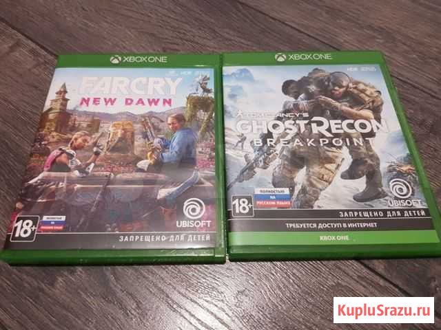 FarCry New Dawn и Ghost Recon Breakpoint XboxOne Белгород - изображение 1