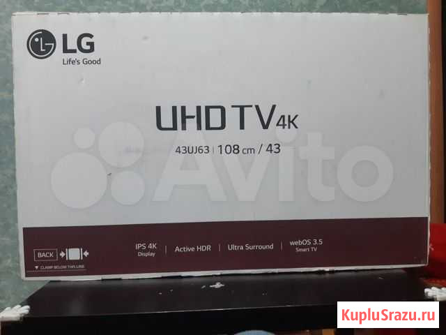 LG 43UJ63 UHD TV Моздок - изображение 1