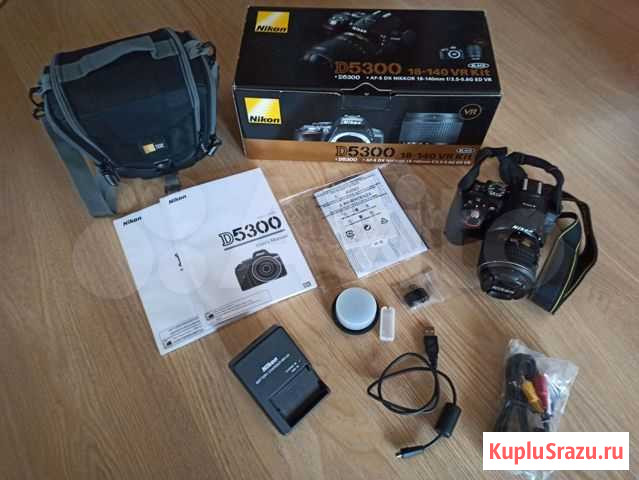 Nikon D5300 комплект Новосибирск - изображение 1