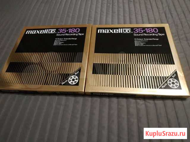Катушка с магнитной лентой maxell 35-180 Екатеринбург - изображение 1