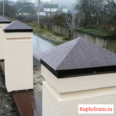 Колпаки на забор.парапет.дымники на печные трубы.д Краснодар - изображение 1