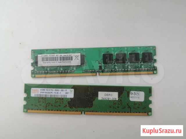 Оперативная память DDR2 512mb Смоленск - изображение 1