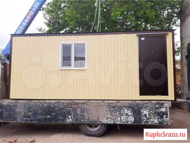 Бытовка 6м, внутренняя отделка Евровагонка Челябинск - изображение 1