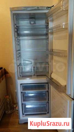 Серебристый Холодильник Hotpoint Ariston Чебоксары - изображение 1