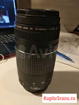 Объектив canon ef 75-300 1:4-5,6 lll Нижний Новгород - изображение 1