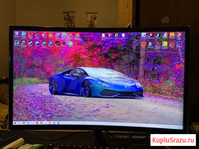 Монитор Samsung C24RG50FQI 144 Гц Фрязино - изображение 1