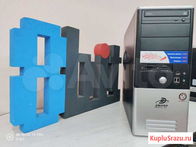 Игровой компьютер 6 ядер 8гб GTX1050 2gb Рубцовск - изображение 1