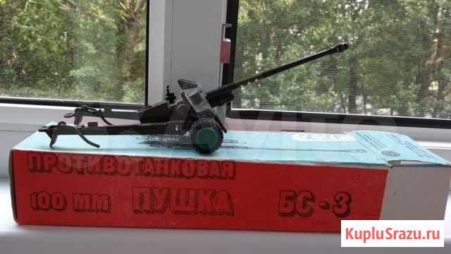 Игрушка из СССР.Пушка противотанковая Барнаул - изображение 1