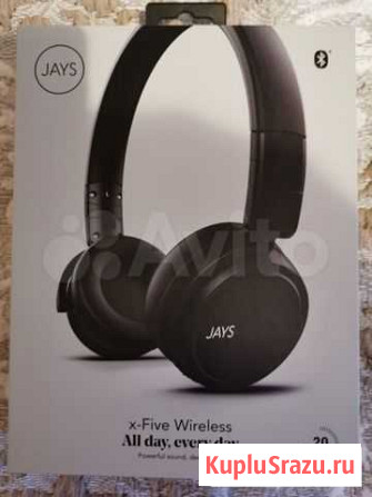 Наушники bluetooth jays x-Five Wireless Кириши - изображение 1