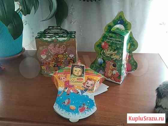 Новогодние коробочки для сладостей Новокузнецк