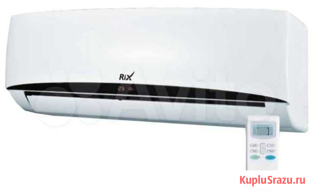 Кондиционер Rix I/O-W07T + установка Новосибирск - изображение 1