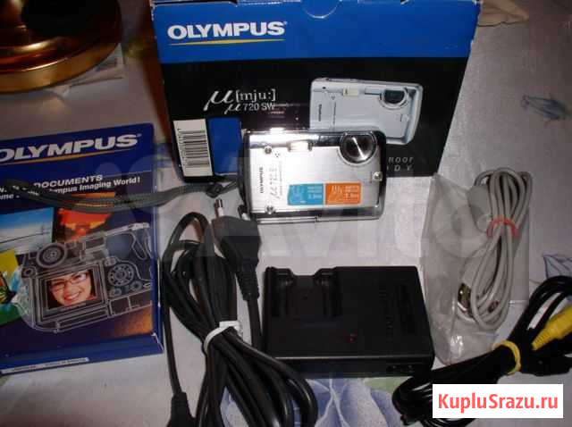 Olympus mju-720sw водозащитный, комплект Нижний Новгород - изображение 1