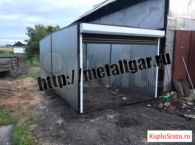 Гараж с рольставнями(Модель R4401) Отрадинское - изображение 1