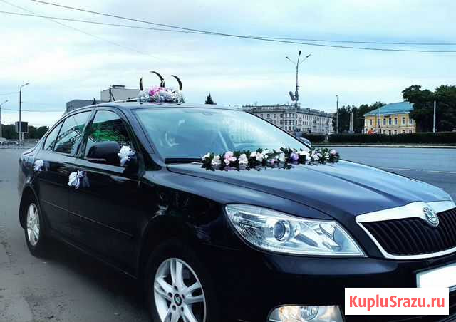 Свадебные украшения на автомобиль. Аренда авто Петрозаводск - изображение 1