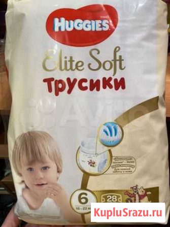 Подгузники-трусики Huggies Elite Soft Новый Уренгой - изображение 1