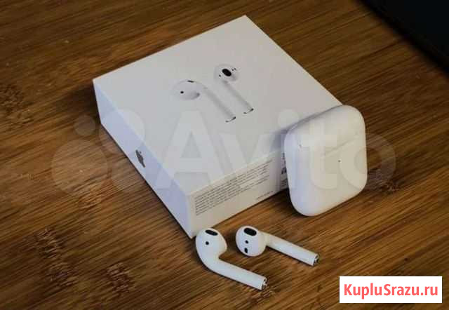 Наушники airpods 2 Ижевск - изображение 1