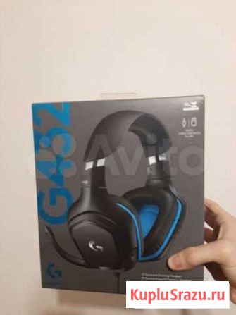 Игровые наушники logitech G432 Тамбов - изображение 1