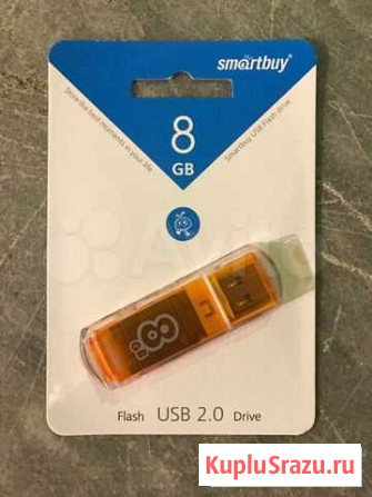 Флешка SmartBuy Glossy SB8gbgs-Or 8Gb USB2.0 Казань - изображение 1