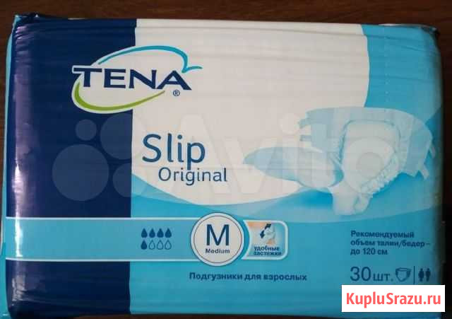 Подгузники для взрослых Tena Slip Plus M Уфа - изображение 1