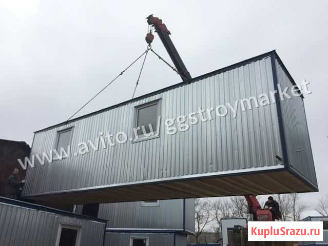 Бытовка вагончик строительный хоз блок контейнер Б Реутов - изображение 1