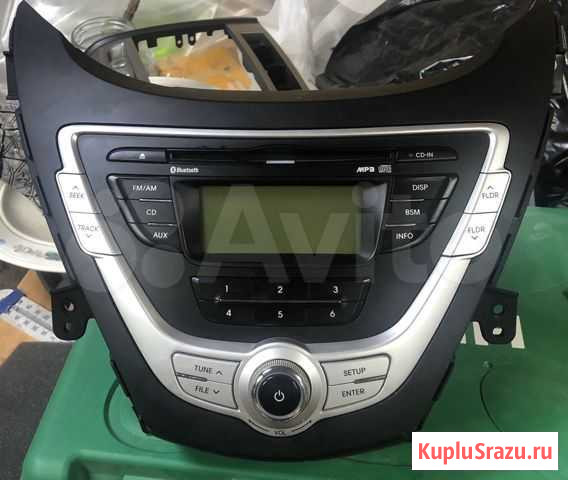 Штатная магнитола hyundai avante, elantra md Бийск - изображение 1