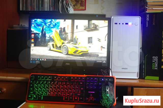 Игровой комп. Intel Core i5,8Gb,GX1060, 20” Ижевск - изображение 1