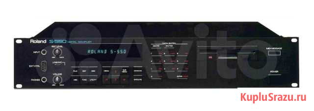 Roland S-550 12-bit Digital Sampler 80х + звуки Великий Новгород - изображение 1