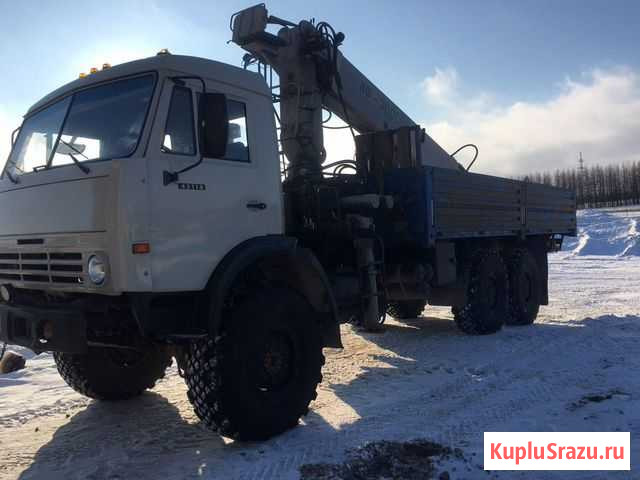 Камаз 43118 с кму Нижняя Мактама - изображение 1