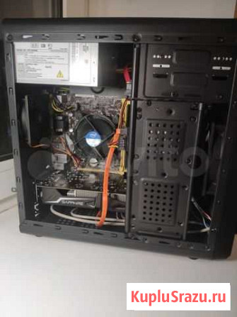 Системный блок i3 4130 8GB RX 460 SSD + HDD Красногорск - изображение 1