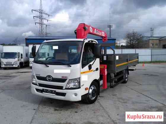 Hino (Хино) 8 т, (730) бортовая платформа с кму Киров