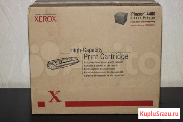 Новый картридж Xerox 113R00628 для Phaser 4400 Тюмень - изображение 1