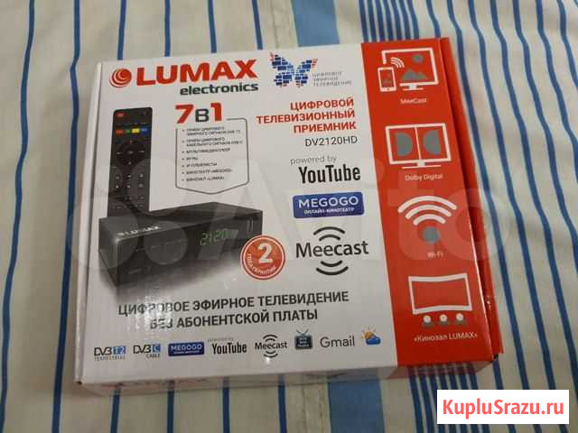 Новая Dvb-T2 Dvb-C Wi-Fi Smart TV приставка Ростов-на-Дону - изображение 1