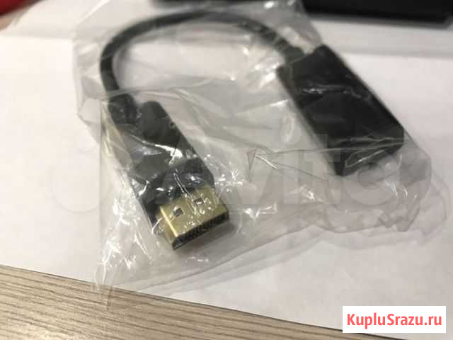 Displayport to hdmi переходник новый Сертолово - изображение 1
