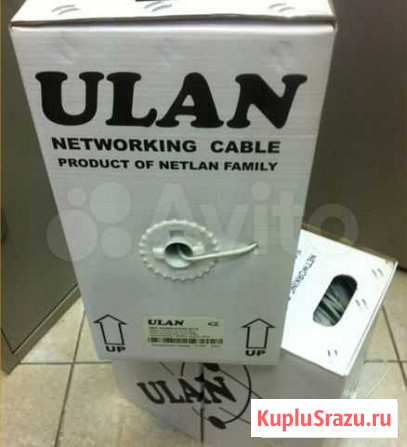 Кабель витая пара ulan UTP 4 пары, Кат.5e Новокузнецк - изображение 1