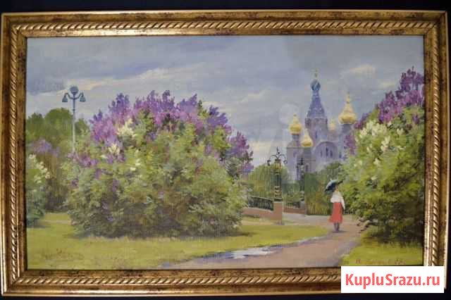 Виктор Алексеевич Бычков, холст, масло Мурино - изображение 1