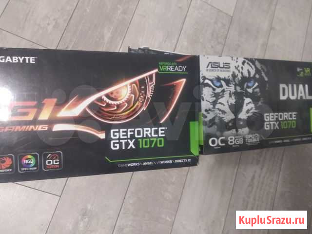 Видеокарта GeForce GTX 1070 8Gb Новозыбков - изображение 1