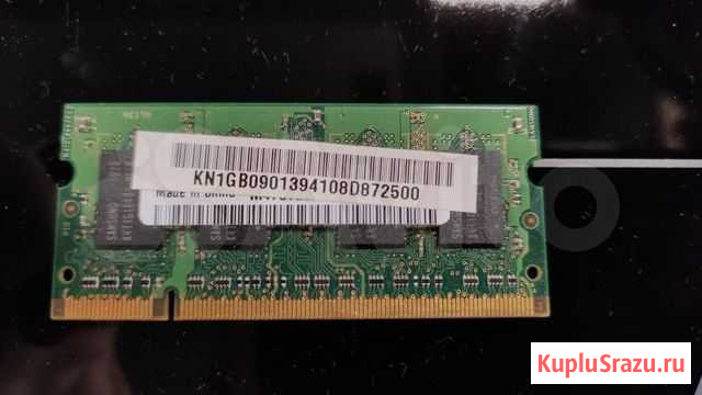 Samsung DDR2 1Gb sodimm m470t2864qz3-c Томск - изображение 1