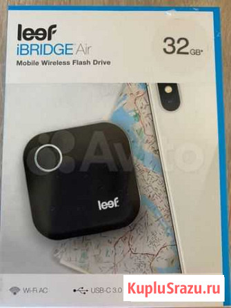 Беспроводной флеш-накопитель leef ibridge AIR 32 G Астрахань - изображение 1