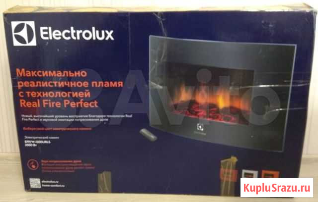 Электрический камин Electrolux EFP/W-1200urls Ржев - изображение 1
