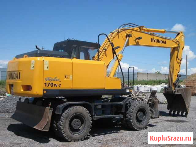 Услуги полноповоротного экскаватора Hyundai R170W Кирсанов - изображение 1