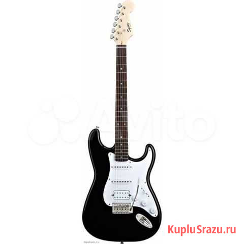 Электрогитара fender squier bullet trem HSS BLK Муром - изображение 1