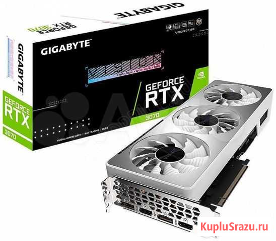 Видеокарта RTX 3070 Vision 8Gb gddr6 Грозный - изображение 1