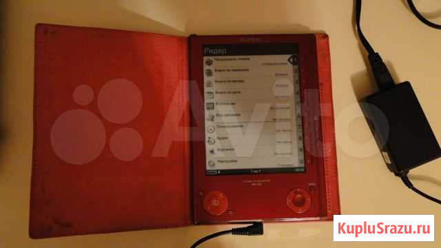 Электронная книга Sony Reader PRS-505 red Санкт-Петербург - изображение 1