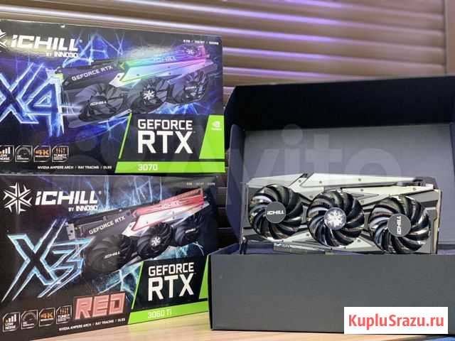 RTX 3070 / RTX 3060ti / RX 6800 / RX 5700XT Ангарск - изображение 1