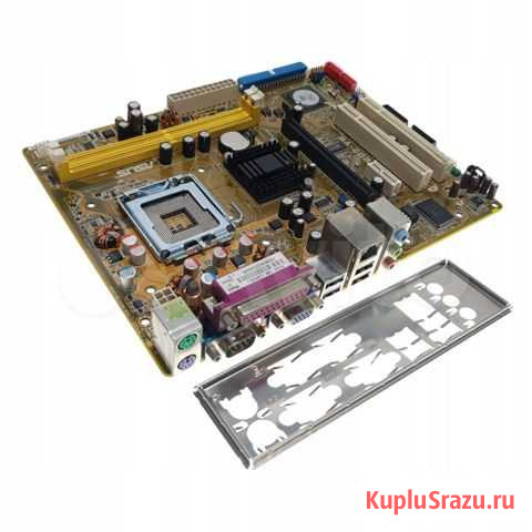 Материнская плата LGA775 asus P5SDZ-VM DDR2 microA Красноярск - изображение 1